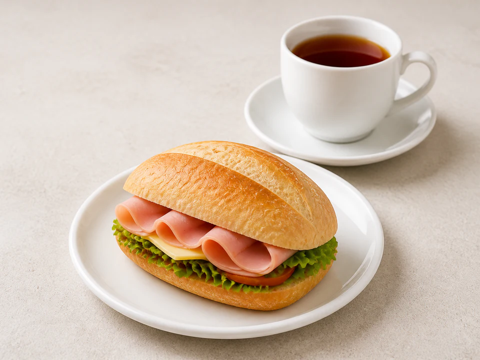 Mini sandwich + çaj