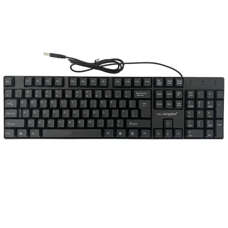 MICROKINGDOM Wired Business Keyboard