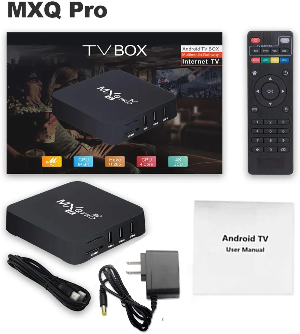TV BOX ANDROID 13.0 8GB+128GB