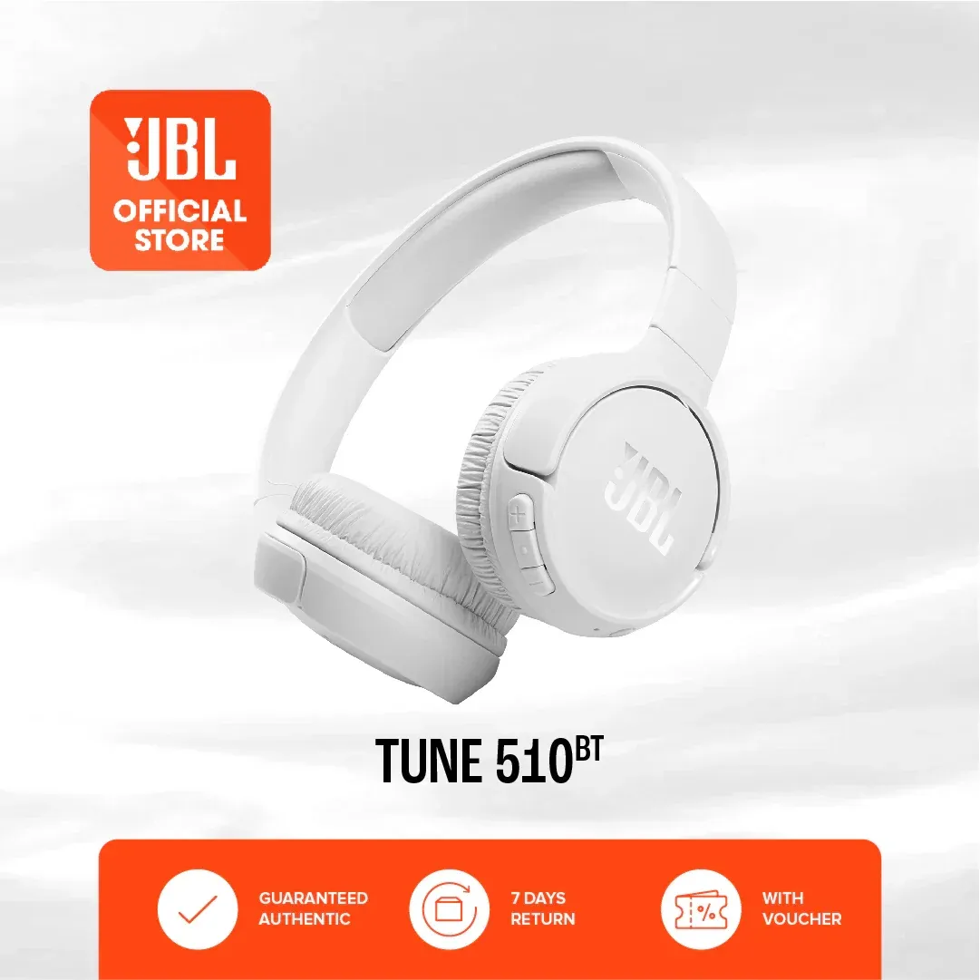 JBL Tune 510BT Wireless On-Ear Headphones