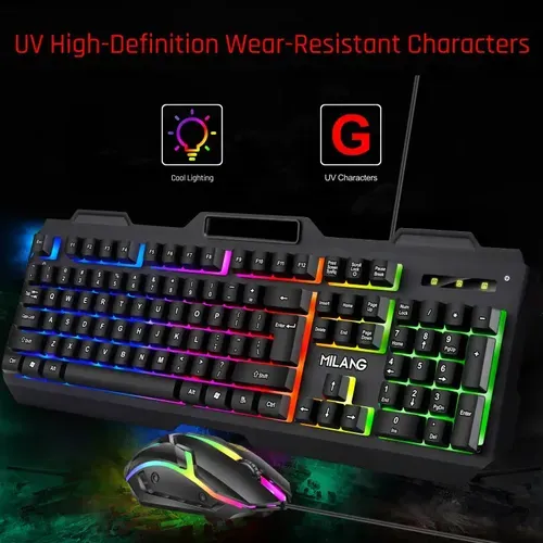 Milang T806 Gaming Keyboard And Mouse