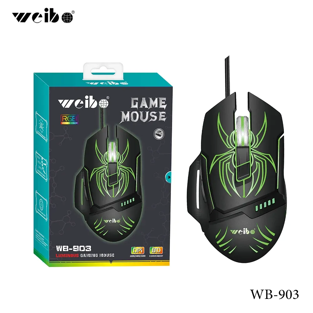 Weibo WB-903 Luminous Gaming Mouse