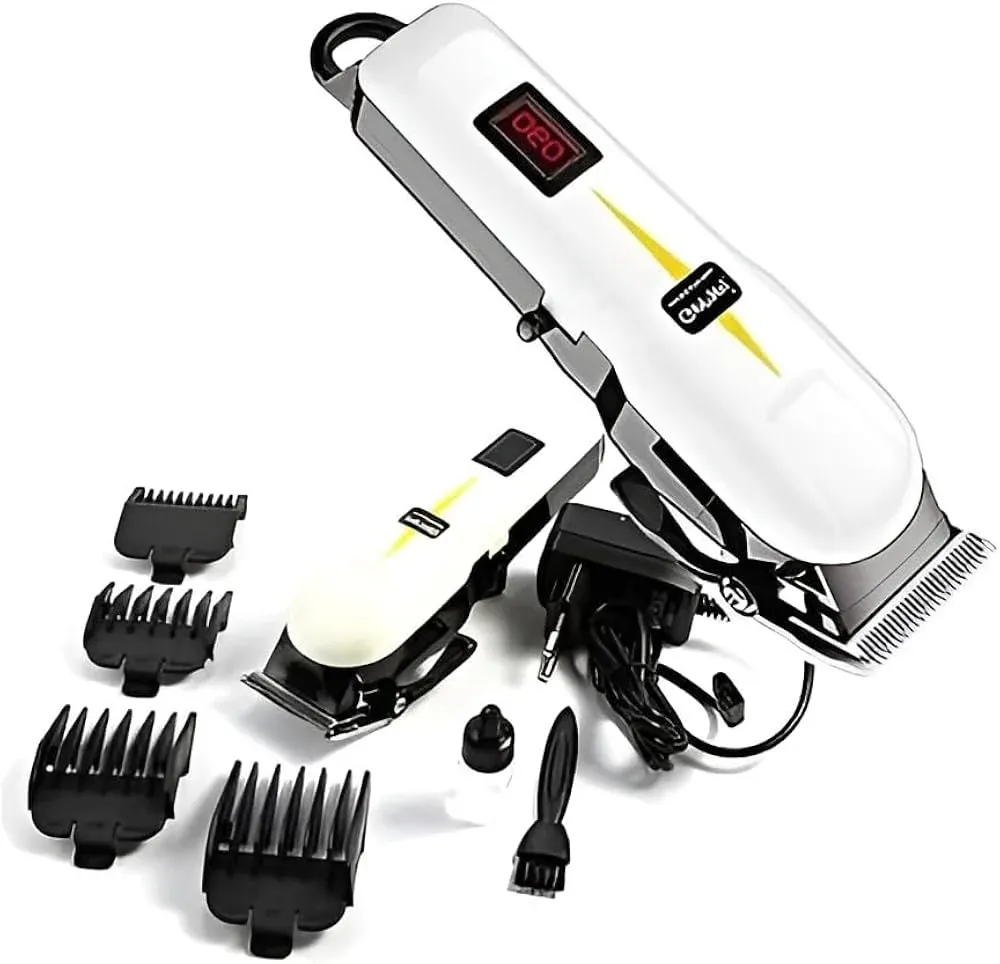 Geemy GM-6008 Rechargeable Trimmer Professional Hair Clipper