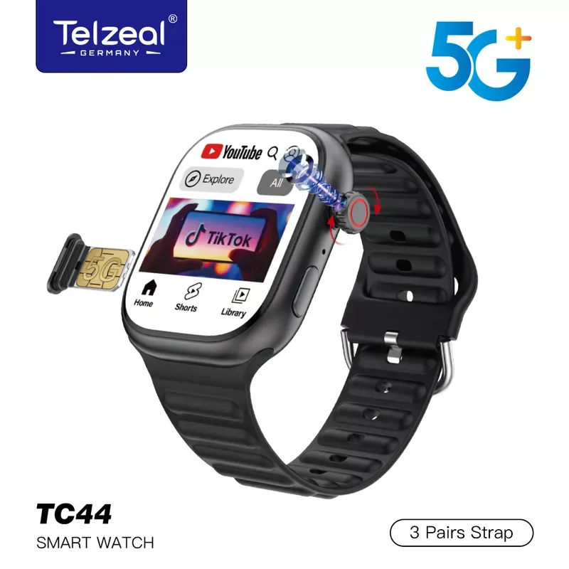 Telzeal TC44 5G Smartwatch
